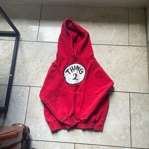 Thing 2 red hoodie